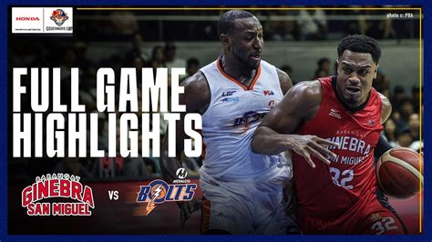 2018 pba governors cup|Full Game: Meralco vs. Ginebra .